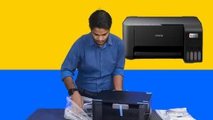 Epson L3250 Printer Detail Unboxing