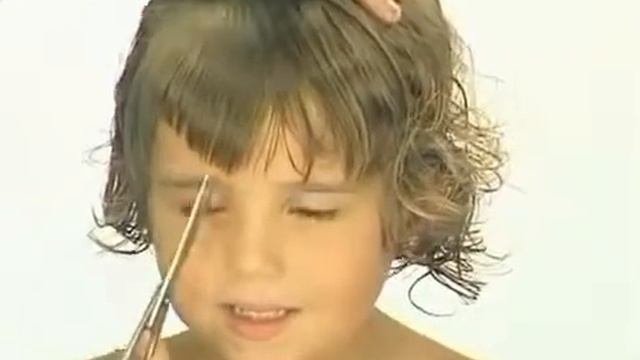 Креативная стрижка для девочки смотреть онлайн