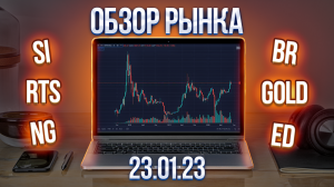 Обзор рынка 23.01.23 (RTS, Br, Si ...)