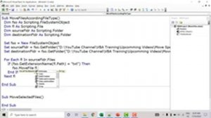 Move Selected Files From One Folder To Another in VBA | VBA Projects in Hindi