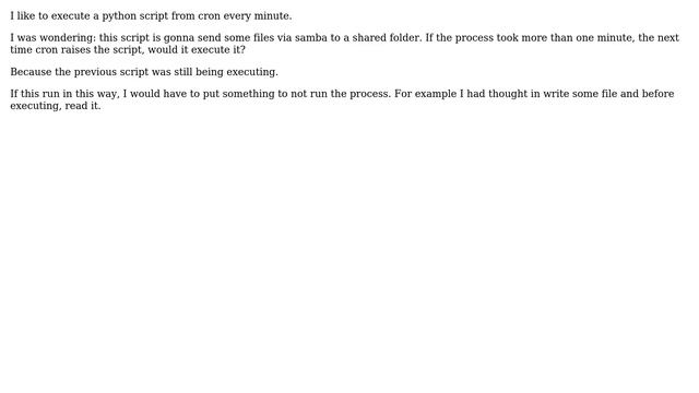 Ubuntu: Python script on cron смотреть онлайн