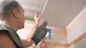 Монтируем подвесной потолок ч.4