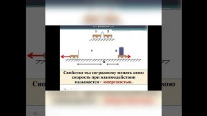 Физика, 7 класс: "Взаимодействие тел. Масса и измерение массы тел"( теоретическая часть, часть 1)