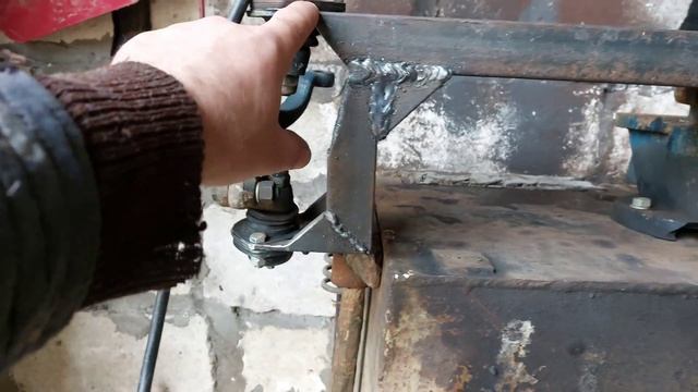 Минитрактор классика своими руками (Часть 2) Передняя балка качения смотреть онлайн
