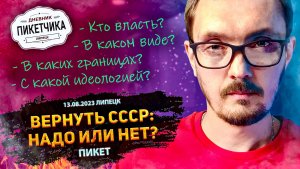 Вернуть СССР: нужно или нет? Дневник Пикетчика