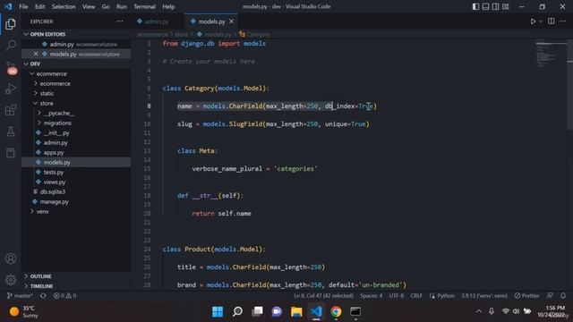 Advanced - Django admin configuration - Python Django Build an E-commerce Store