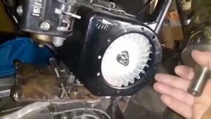 устанавливаю двигатель Lifan на мотоцикл Планета ч.7