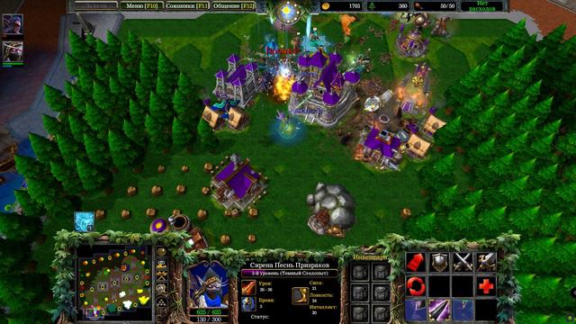 варкрафт 3 рефордж онлайн  Ночные эльфы ушли в лес )))  4х4  Warcraft III  Reforged