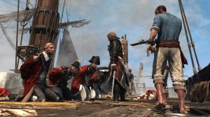 Assassin's Creed: Black Flag .Наглые пираты творят беспредел на море.