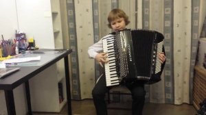 Под небом Парижа (аккордеон) Роман Юрков