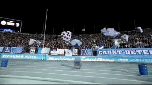 Сине-Бело-голубые хей хей!На матче Зенит-Шахтер!)