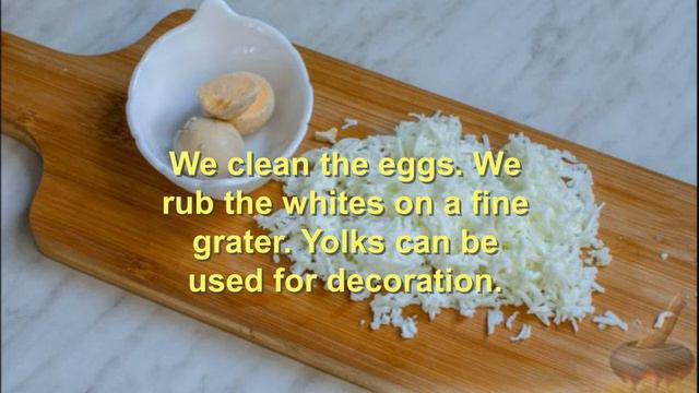 New Year's salad Mimosa in the form of a rabbit смотреть онлайн