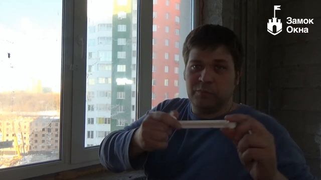 Установка ограничителя-гребенки "Крокодил" на окно из ПВХ смотреть онлайн