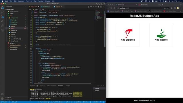? Let's Build Budget App with React Hooks & Pure CSS  | ReactJS Project | React Project Tutorial ?