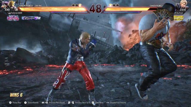 Tekken 8 Aggressive God of Destruction King vs Steve | King is Defiantly SS+ смотреть онлайн
