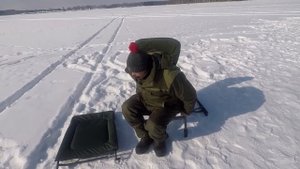 Кресло-кровать для длительных рыбалок зимой. Обзор Cuzo FK6