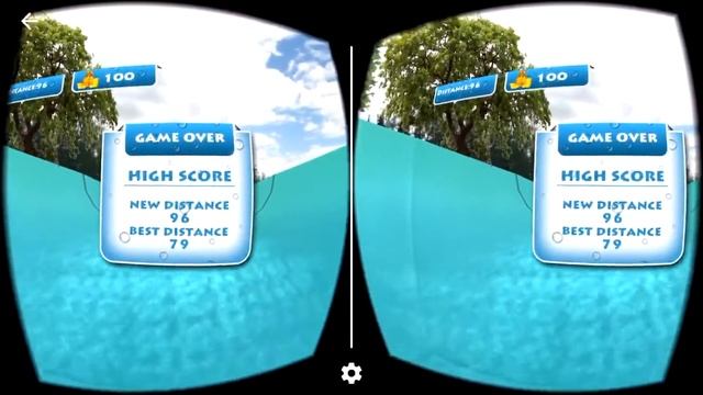 VR Water Slide 3D Google Cardboard Virtual Reality 3D Gameplay 1080p смотреть онлайн