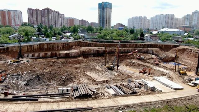 Дневник строительства ЖК "Изумрудные холмы" от Группы "Эталон", июнь 2020