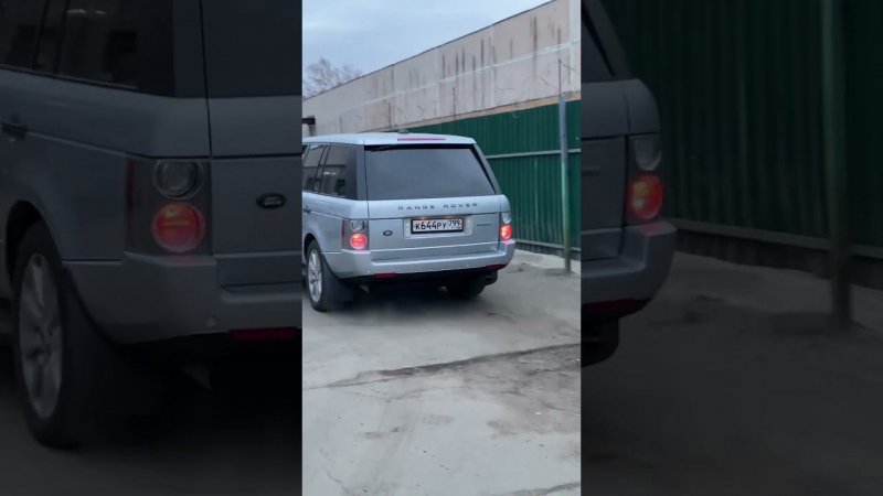 RANGE ROVER 4.2 SC переделали выхлоп… что скажете? #landrover #rangerover #shorts