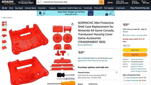 This is the Nintendo 64 you want.