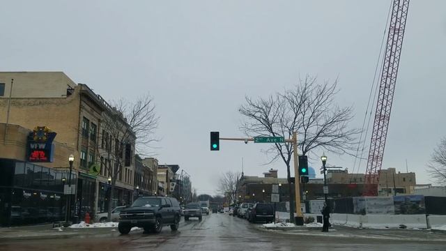 Driving Downtown - Fargo, North Dakota, USA смотреть онлайн