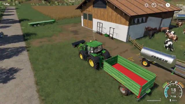 Farming Simulator 19 Карта Фельсбрунн # 24 смотреть онлайн