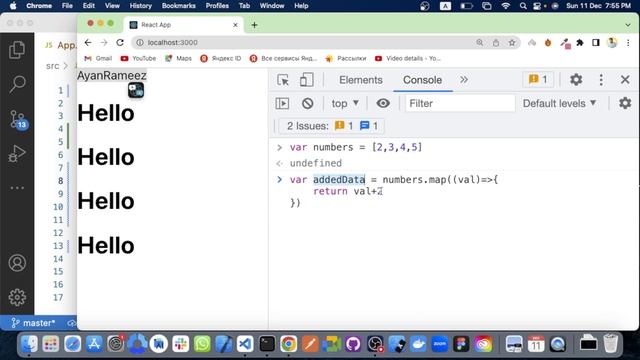 ReactJS JavaScript Array Map Method in [Urdu/hindi]
