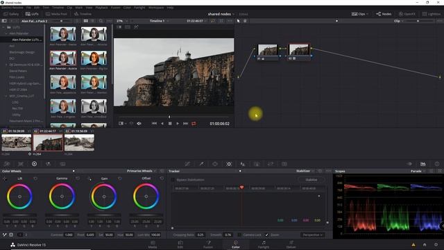 Speed Up Color Grading with Shared Nodes | DaVinci Resolve 15 & 16 Tutorial