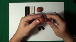 Винни пух из пластилина