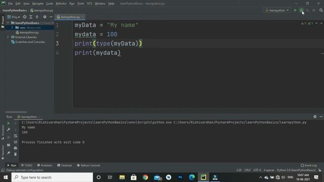 Learn Python Basics in Tamil | Module 2 | Data Types, Keywords, Variables, Comments | Love to Learn