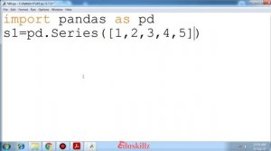 15 Creation of DataFrame from Series in Python    Informatics Practices    Class 12th