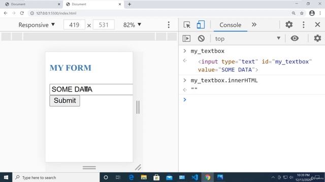 Manipulating HTML Attributes using JavaScript and Developer Tools | HTML + CSS + JS Complete Course