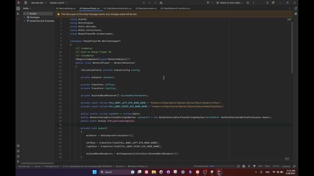 Unity Netcode x Ready Player Me - Multiplayer Quickstart смотреть онлайн