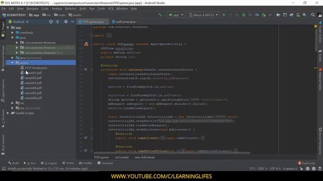 BOOK APP SOURCE CODE | EDITING THE SOURCE CODE