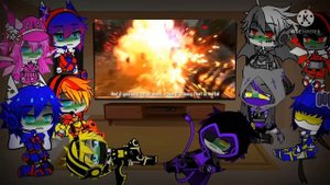 ||Gacha Club ||transformers react to DOOM Slayer ||part 24 ||