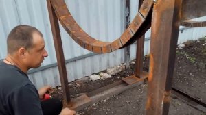 Как сделать основание (каркас) для бочки