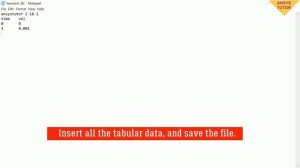 ANSYS Fluent Tutorial | How to Add the Transient Table Data Boundary Condition | Fluent TUI Tutoria