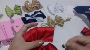 Como fazer laço mil faces Diy ,Tutorial ,Pap By Iris Lima How To Make a Hair Bow