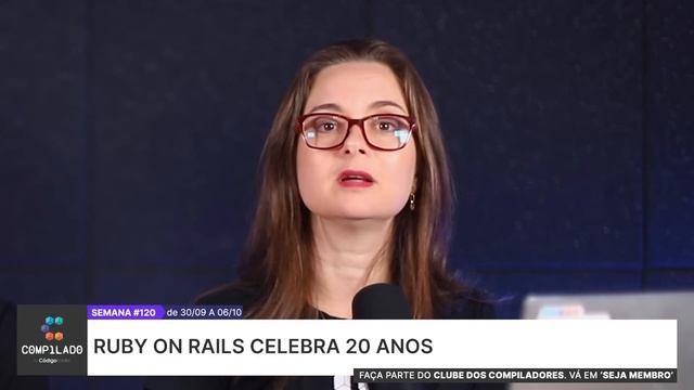 20 anos Ruby on Rails; Novo Docker Debug; Python melhora msg de erro; Android 14; OpenPubkey #120 смотреть онлайн