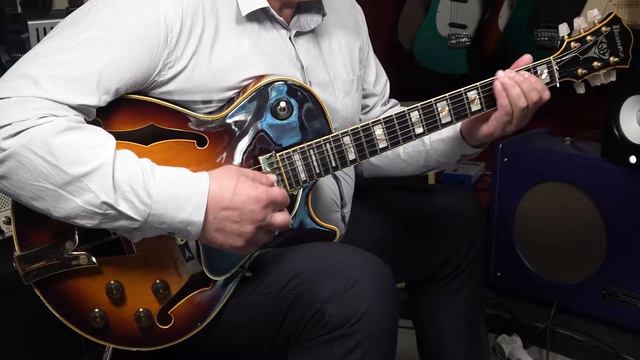 Ibanez GB10 George Benson Signature Hollowbody 1982 смотреть онлайн