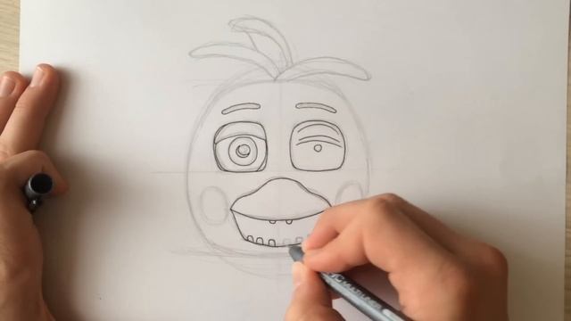 Withered Toy Chica ✎ FNAF ✎ HOW TO DRAW смотреть онлайн