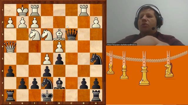 Французская защита за чёрных. Система Нимцовича. смотреть онлайн