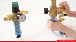 Демонстрация ручной очистки промывных фильтров «TWIST TO CLEAN» и видео-рекомендации