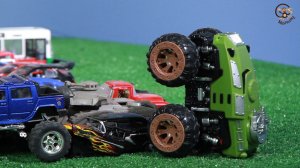 КОНКУРС! Открываем игрушки машинки. Инерционный Монстр-Траки. МанкиИгрушки