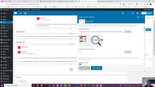 How to Create Landing Page with Visual Composer смотреть онлайн