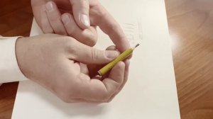 Каллиграфия и чистописание не таким уж простым карандашом.