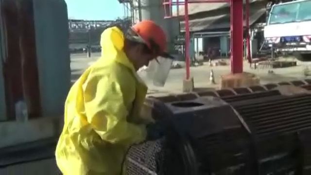 Чистка битумного теплообменника