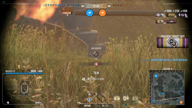 WOTC - Magach 7C /4 kills/11.k dmg. смотреть онлайн