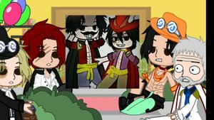 Luffy family react to him??//Onepiece//Shanks//Garp//[1/2]//Sabo//Ace//