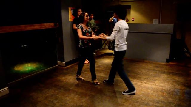 Intermediate Salsa class 15.10.2013 at Jacosa bar смотреть онлайн